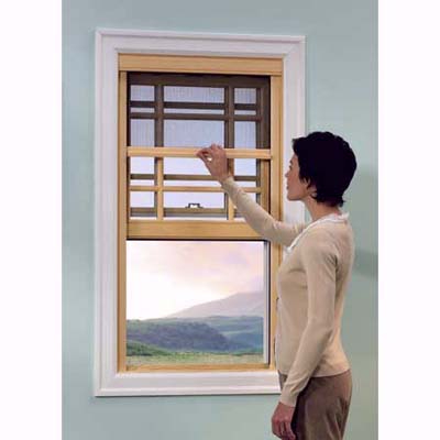 customized window screens from Phantom Screens