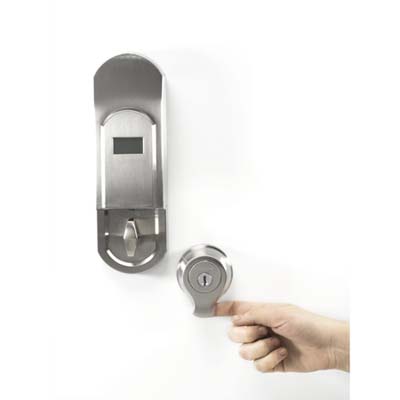 biometric smartscan lock from Kwikset