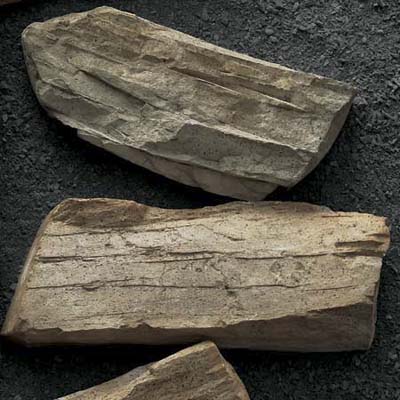 lightweight, hand-painted cast rocks
