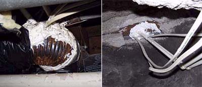 strange duct line