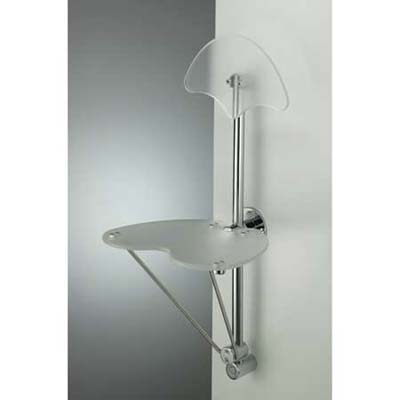 Foldaway shower seat from Bristol and Bath