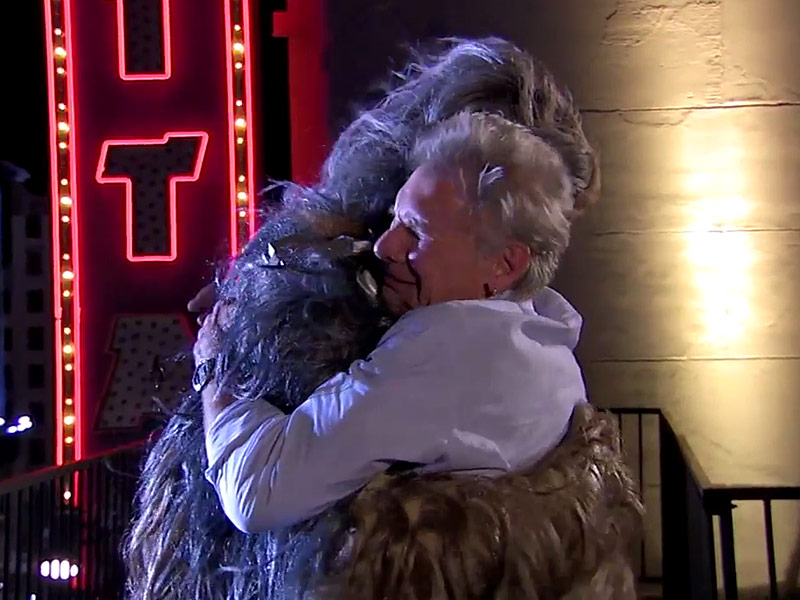 Harrison ford reunion with wookie #2